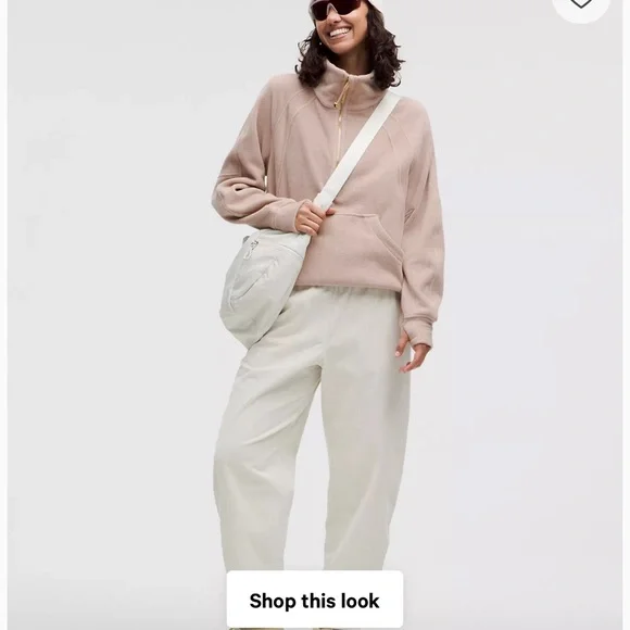 Scuba Tumbled Fleece Funnel-Neck Half Zip - Picture 5 of 9